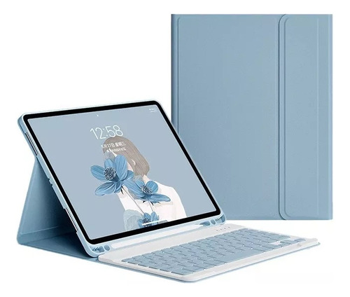 Capa Tablet Com Teclado Bluetooth Para iPad Mini 1/2/3 7,9