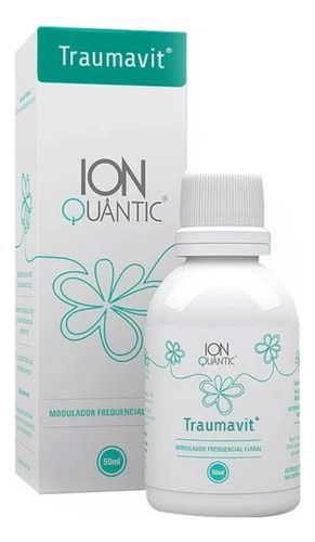 Suplemento Em Líquido Fisioquântic Ionquântic Traumavit Floral Sabor Neutro Em Frasco De 50ml