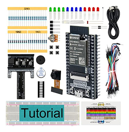 Kit Básico De Inicio De Freenove Para Esp32-wrover (incluido