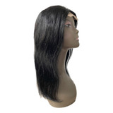 Peruca De Cabelo Humano Front Liso Lace 45cm Super Promoção