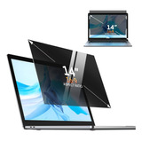 Pantalla Filtro Mica De Privacidad P/monitor Laptop Pc 14 In