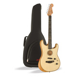 Violão Fender Acoustasonic Stratocaster Eb C/ Bag 097 2023 