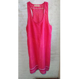 Vestido Solero, Tipo Deportivo, De Seda. Talle M