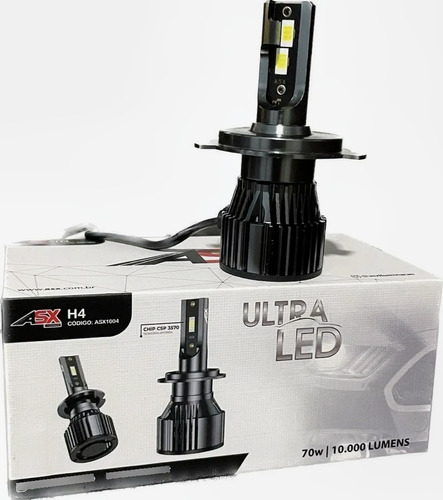 Kit Ultraled 8000 Lúmens 6000k Chip Csp Lampada Ultra