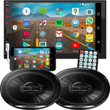 Combo Pantalla 7 Pul Blauline + Parlantes Pioneer 6x9 90w