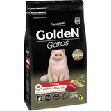 Ração Premier Pet Golden Gatos Adultos Carne 3kg