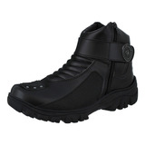 Bota Coturno Motociclista Masculino Motoqueiro Crshoes 8018