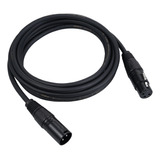 Cable De Audio Negro Cable Xlr Cable De Señal Canon Cable Dm