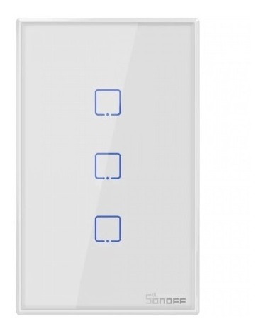 Interruptor De Pared 3 Canales Wifi Blanc Sonoff (precioxud)