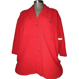 Abrigo Jacket Rojo Mujer Plus Talla 4x / 5x (48/50) Old Navy