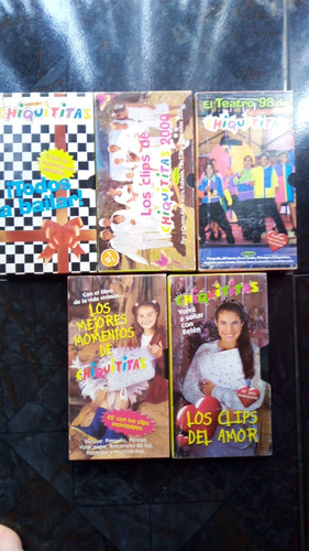 Lote 5 Vhs Chiquititas