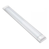 Luminária Linear Led 40w Sobrepor 120cm 6000k Tubular Calha