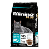 Alimento Para Gato Croquetas Minino Plus Res Pollo Pavo 10kg