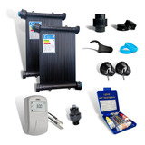 Kit Aquecedor Solar Piscina 20 Placas 3mt Para 25000 Litros