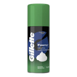 Espuma De Barbear Mentol Gillette Foamy Frasco 175g