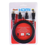 Kit Cable Hdmi 3 En 1 Hdmi, Adaptador Mini Y Micro Hdmi