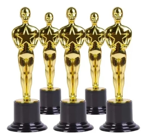 12 Estatuilla Premio Oscar 15cm Hollywood Trofeo Batucada