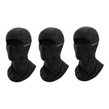 3pcs Pasamontañas Ciclismo Máscara Moto Balaclava Esqui Uv