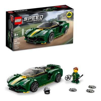Kit De Construcción Lego Speed Champions Lotus Evija 76907 Cantidad De Piezas 247