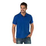 Camisa Gola Polo Piquet Masculina Básica Lisa - Várias Cores