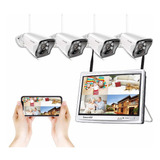 Smartsf 1080p Wireless Security Camera System With 12 Pulgad