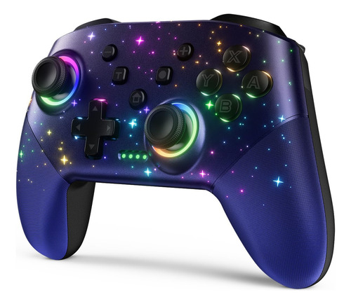 Switch Controller, Led Star Wireless Pro Controller For Swit