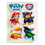 Aplique Para Torta Cupcake Paw Patrol Topper Fiesta 