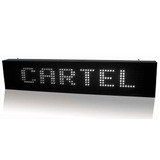 Cartel Led Programable Blanco Wifi C/movimiento Dinamico