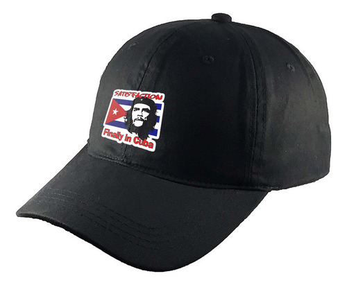 Gorra Clasica Algodón Negra Che Guevara R10