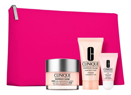 Set Clinique: Rutina De Hidratación Moisture Surge Megastars