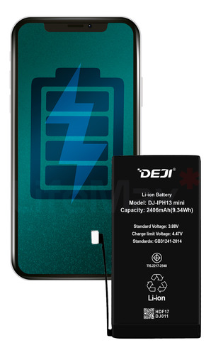 Bateria Para iPhone 13 Mini Deji Calidad Original 2406mah