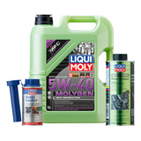 Set 3 Pzas Molygen 5w40 Ventil Sauber Liqui Moly