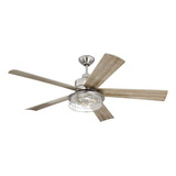 Craftmade Gar56bnk5 Garrick - Ventilador De Techo Industrial