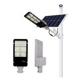 Lámpara Solar Exterior Led 400w Jortan Suburbana Alumbrado 