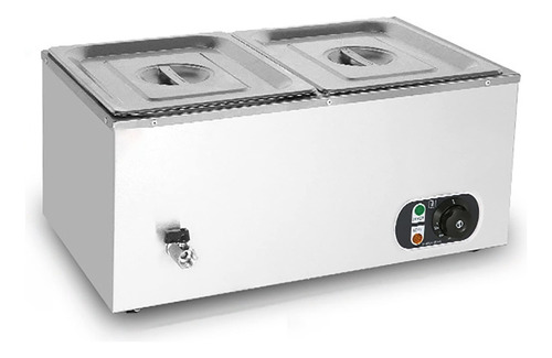 Bufetera Eléctrica 2 Insertos Calentador De Alimentos 1500w