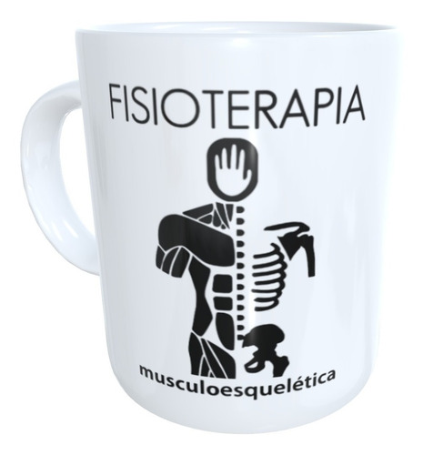 Caneca Fisioterapia Musculoesquelética Presente Faculdade