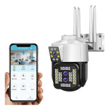 Cámara De Seguridad 2.4g Wifi Para Exterior/interior De 360º