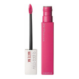 Labial Maybelline Matte Ink Superstay Color Romantic