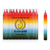 Vela, Velas Corta , Cortas  7 Colores  Iluminarte X 50!!!! 