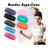 Diadema Banda Unisex Fitness Elásticas Transpirables 1 Pz F