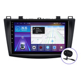 Estéreo 6+128gb 4g Para Mazda 3 2010-2013 Qled Carplay Gps