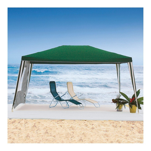 Toldo Eventos Poliester Verde 3 X 4 X 2,5 M Envío Gratis