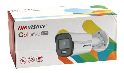 Camara Ip Hikvision Colorvu 2mp Ip67 2.8mm Ds-2cd1027g0-l
