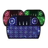 Mini Teclado Keyboard Sem Fio Wireless Iluminado Luz Led