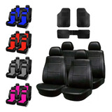 Fundas Asiento Cuerina Chevrolet Corsa Agile + Alfombra 3 Pz