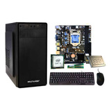 Pc Cpu Intel I5 4570 H81m  8gb  Ssd 240gb C/ Teclado E Mouse