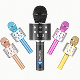 Microfone Karaoke Youtuber Microfone Karaoke Grava Reporter Cores Karaoke Omnidirecional Cor Preto