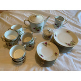 Juego De Té Vajilla Verbano Porcelana 12 Personas 39 Piezas