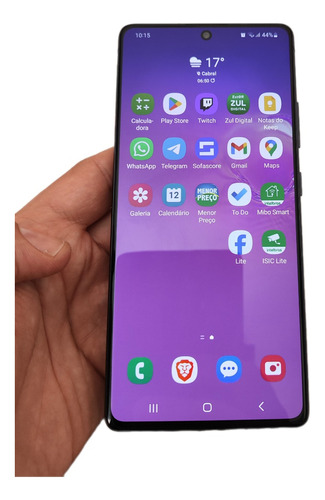 Samsung S10 Lite Tela 6.7 128gb 6gb Ram Cor Preto