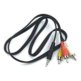 Cable De Video Rca A Mini Plug 3.5mm Adaptador Usado